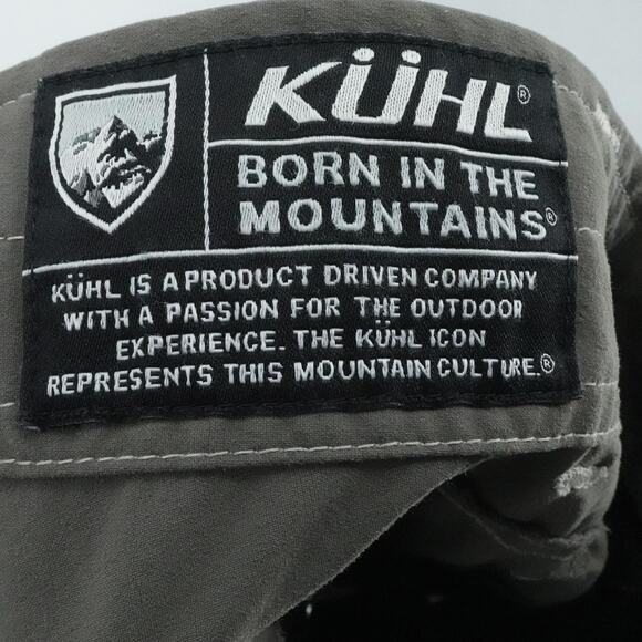 Kuhl Cargo Shorts Mens 32 Gray Quick Dry Hiking Outdoor Stretch Utility Pockets - Picture 14 of 15